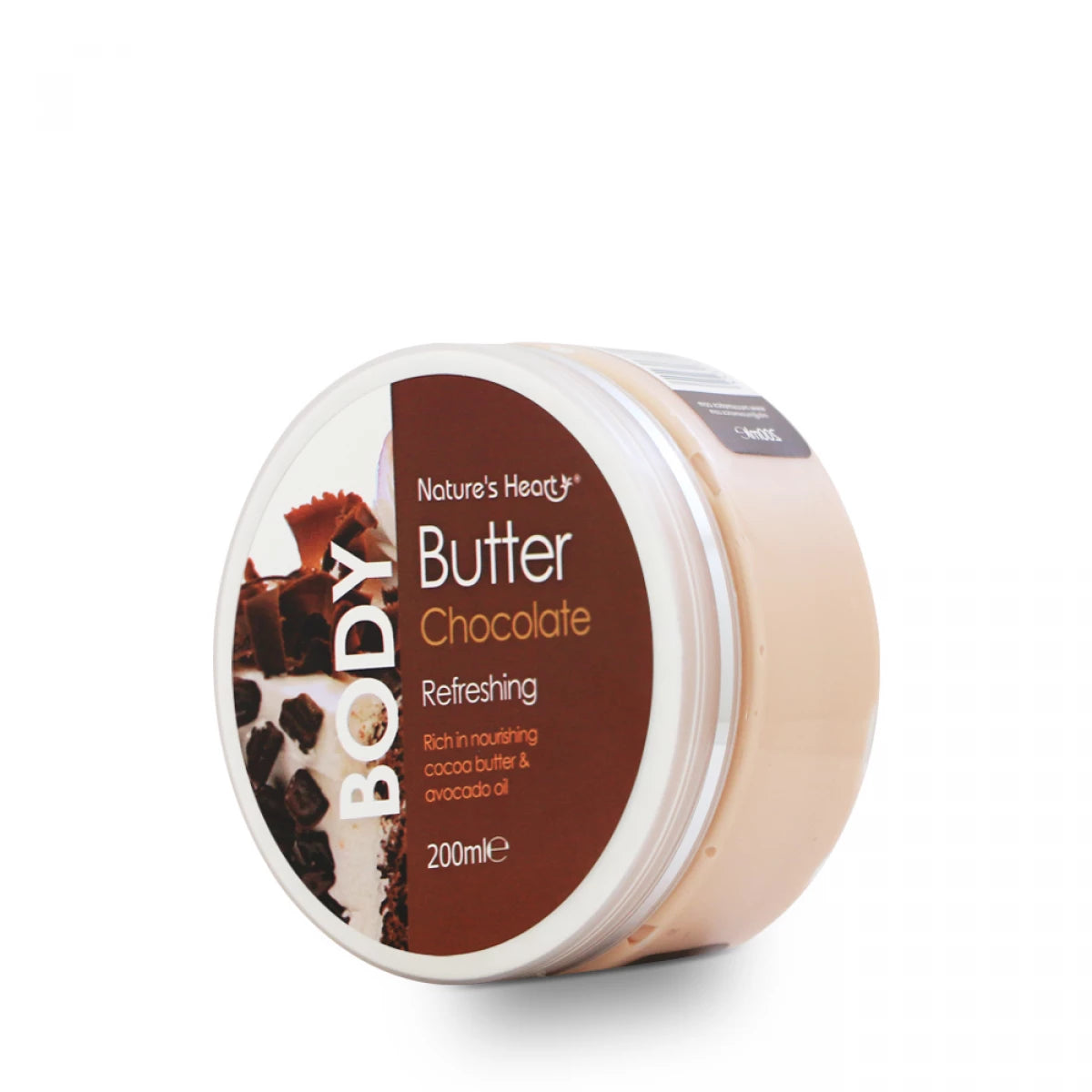 NATURES HEART BODY BUTTER CHOCOLATE 200ML