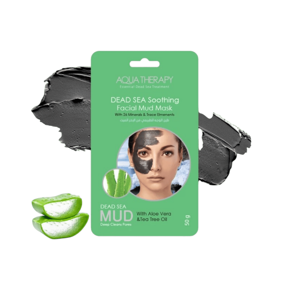 AQUA THERAPY DEAD SEA MASK ALOE VERA 50G