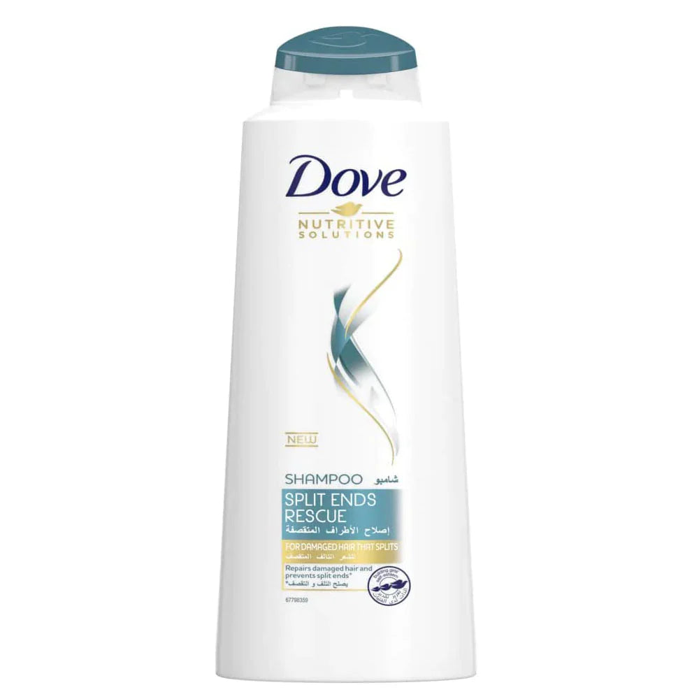 DOVE SPLIT ENDS RESCUE SHAMPOO 600ML