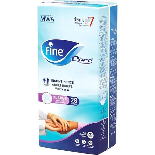 FINE CARE X-LARGE 28 DIAPERS