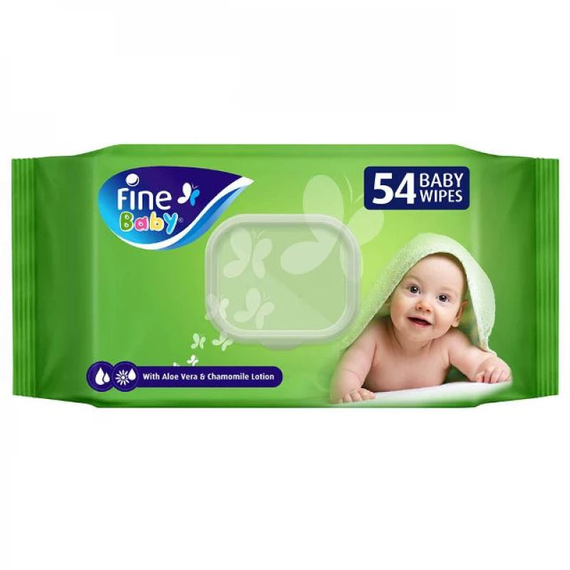 FINE BABY WET WIPES 72PCS