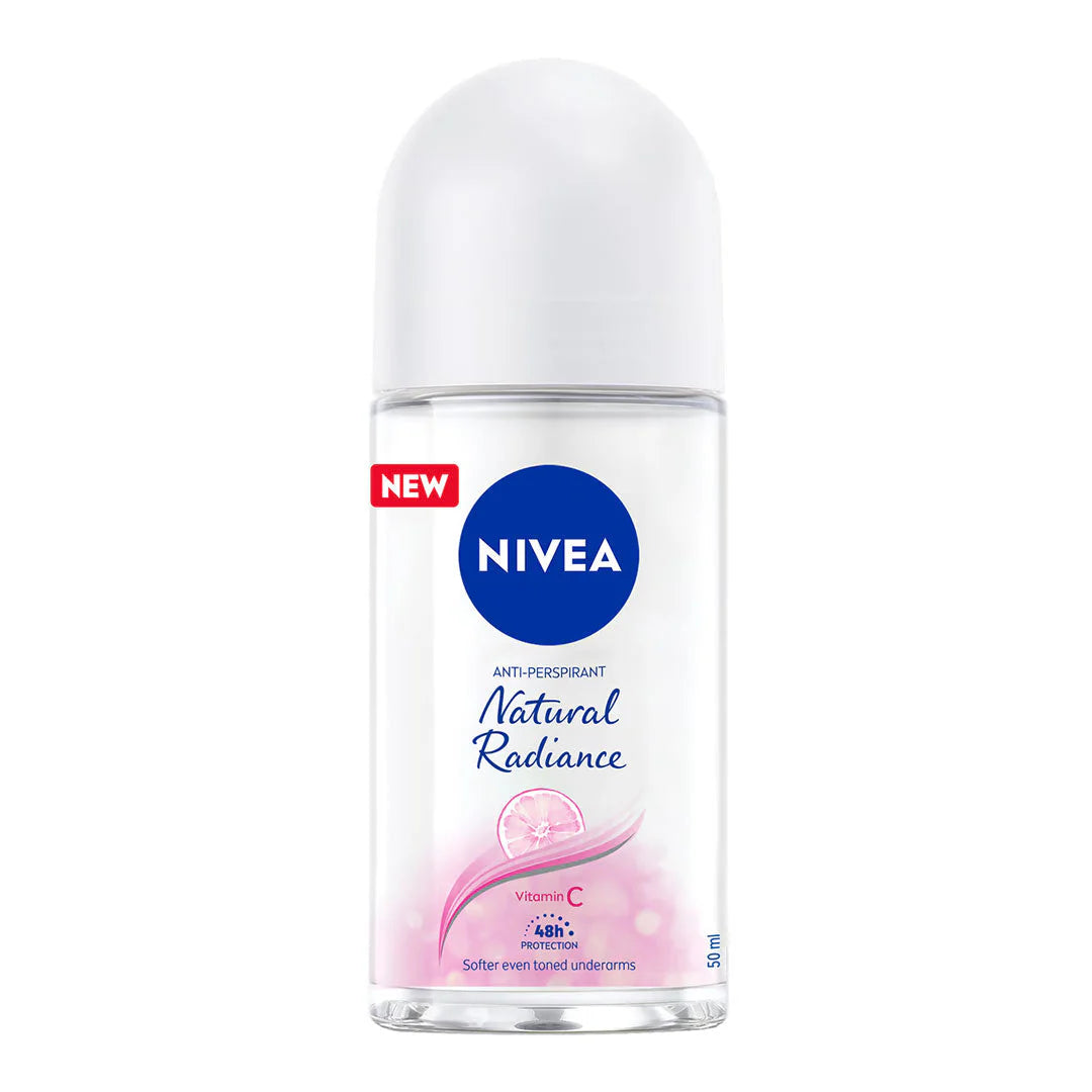 NIVEA DEO NATURAL RADIANCE ROLL ON 50ML