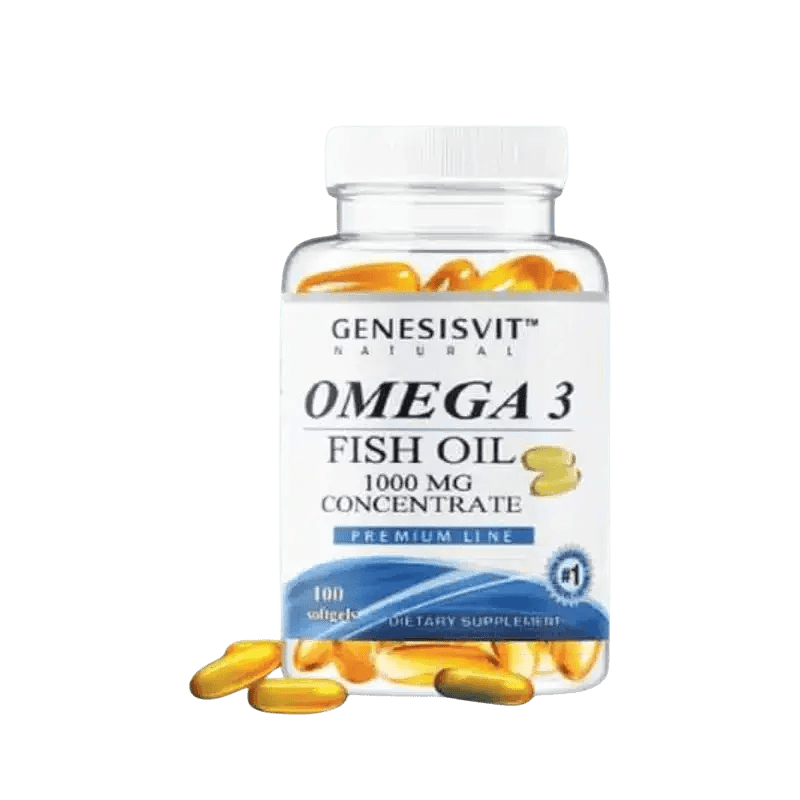 GENESISVIT OMEGA 3 FISH OIL 1000MG 100CAP