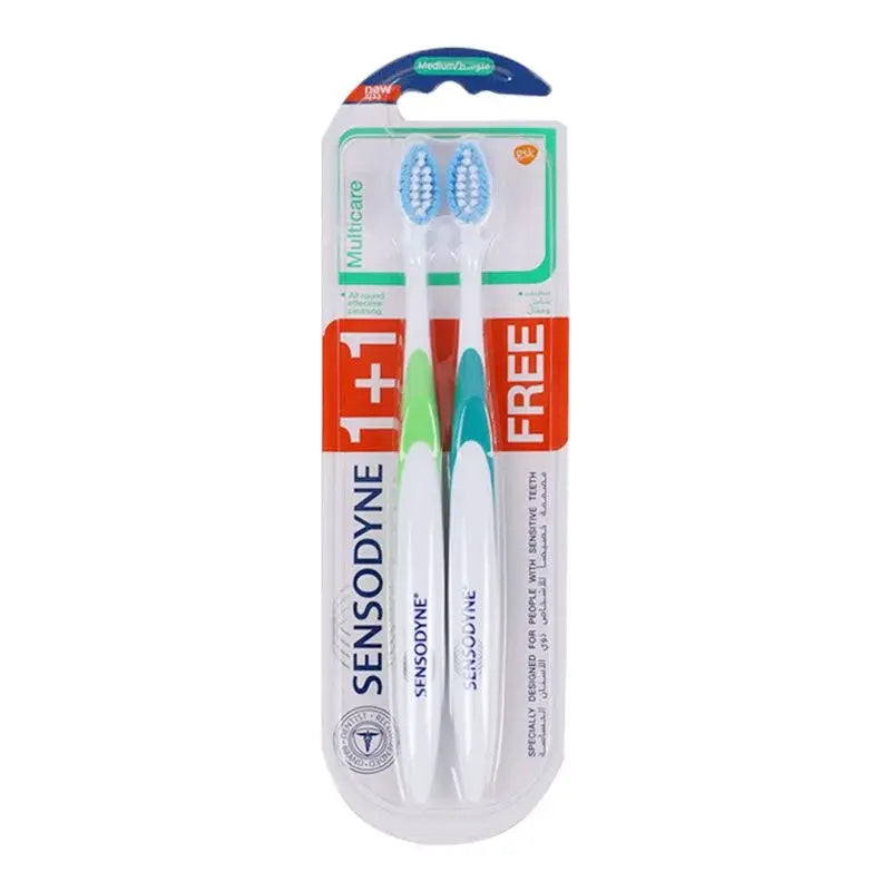 SENSODYNE MULTI CARE MEDIUM T.B 1+1FREE