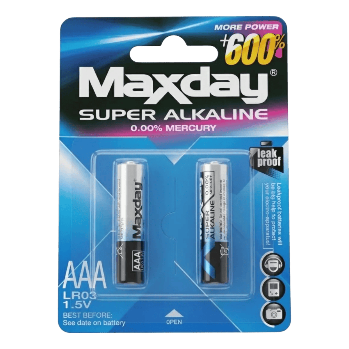 MAXDAY AAA 2PCS