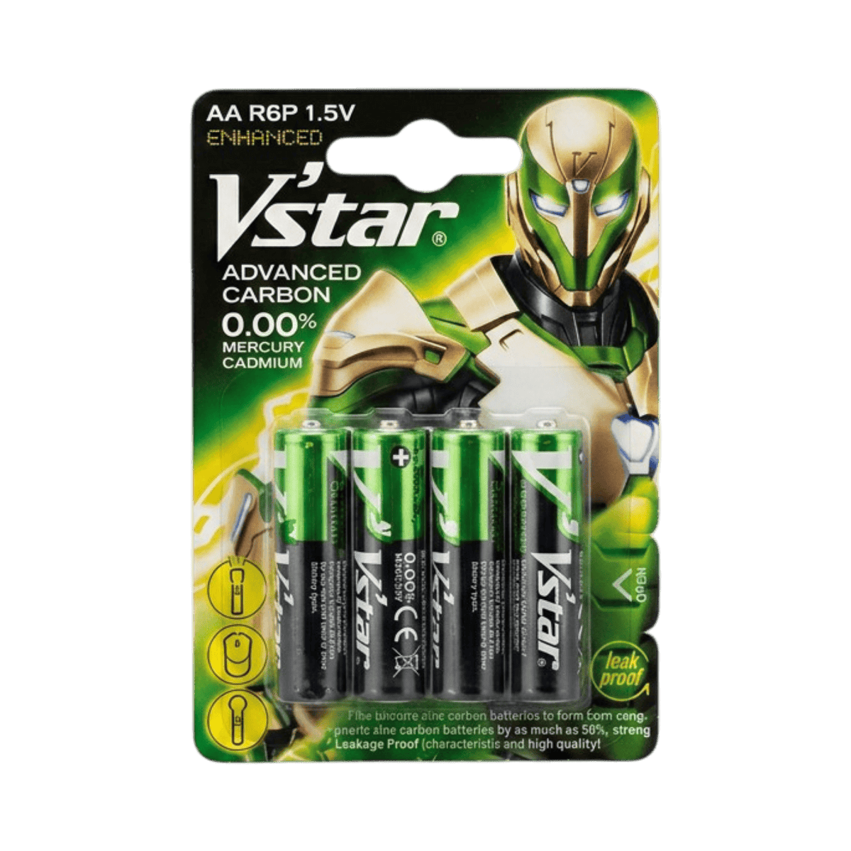 V STAR AA 4PCS