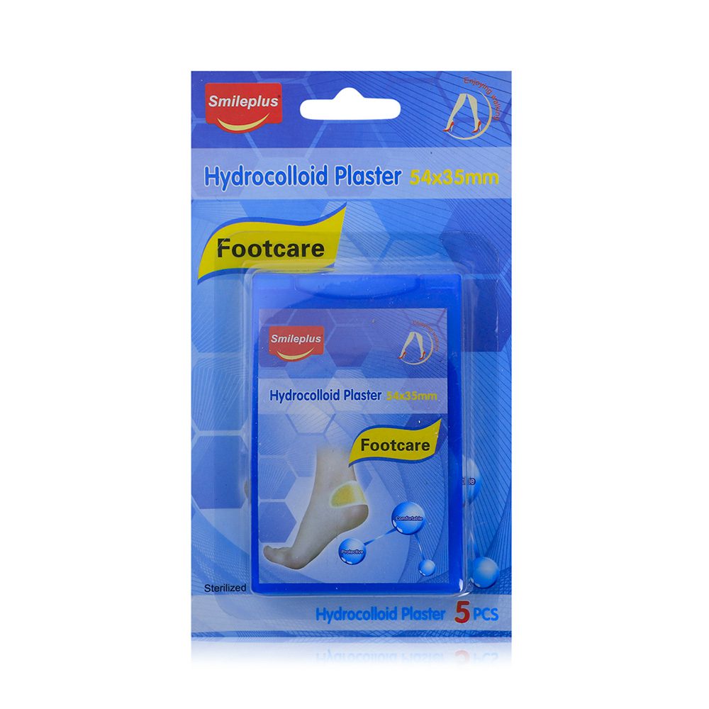 SMILEPLUS HYDROCOLLID FOOTCARE 5PCS