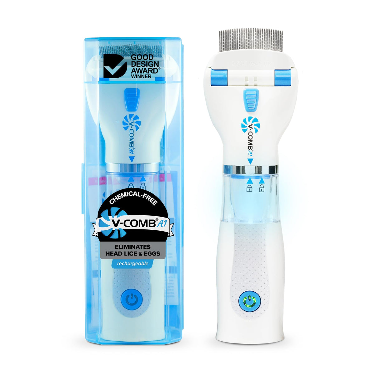 V-COMB HEAD LICE & EGGS ELECTRIC VACUUM