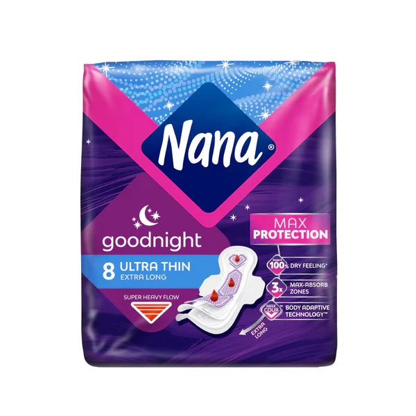NANA GOODNIGHT ULTRA THIN 8PAD