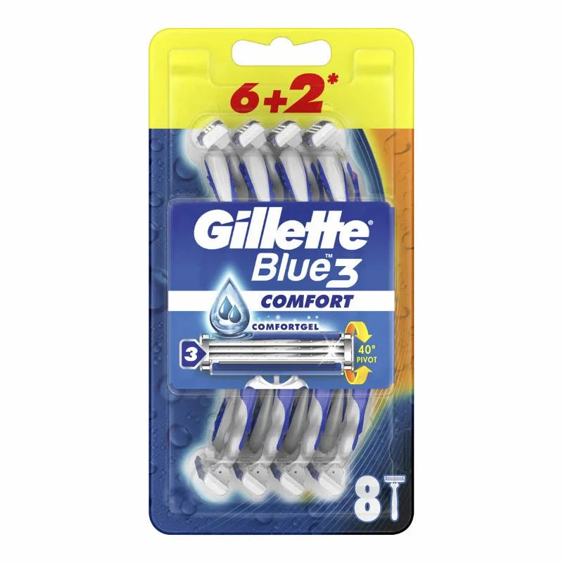 GILLETTE BLUE 3 COMFORT 6+2
