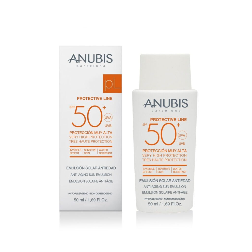 ANUBIS PROTECTIVE SPF 50+ ANTIAGING SUN EMULSION 50ML