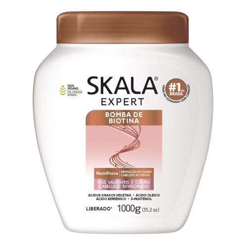 SKALA BRASIL BOMBA DE BIOTINA CONDITIONING CREAM 1000G