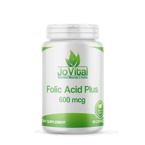 JOVITAL FOLIC ACID PLUS 600MCG 90CAP