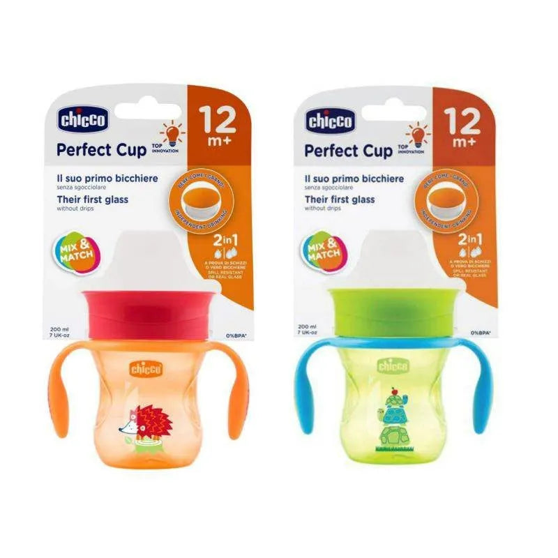 CHICCO PERFECT CUP 12M+ 200ML ORANGE