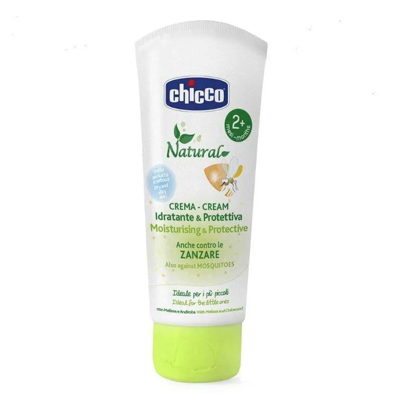 CHICCO NATURAL MOISTURISING & PROTECTIVE CREAM 100ML 2M+