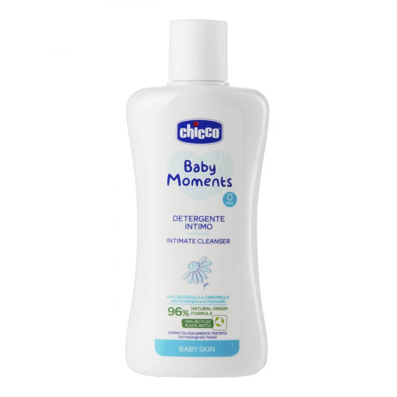 CHICCO BABY MOMENT INTIMATE CLEANSER 0M+ 200ML