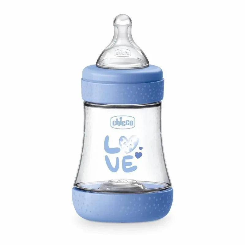 CHICCO 5 PERFECT INTUI-FLOW BOTTLE 0M+ 150ML BLUE