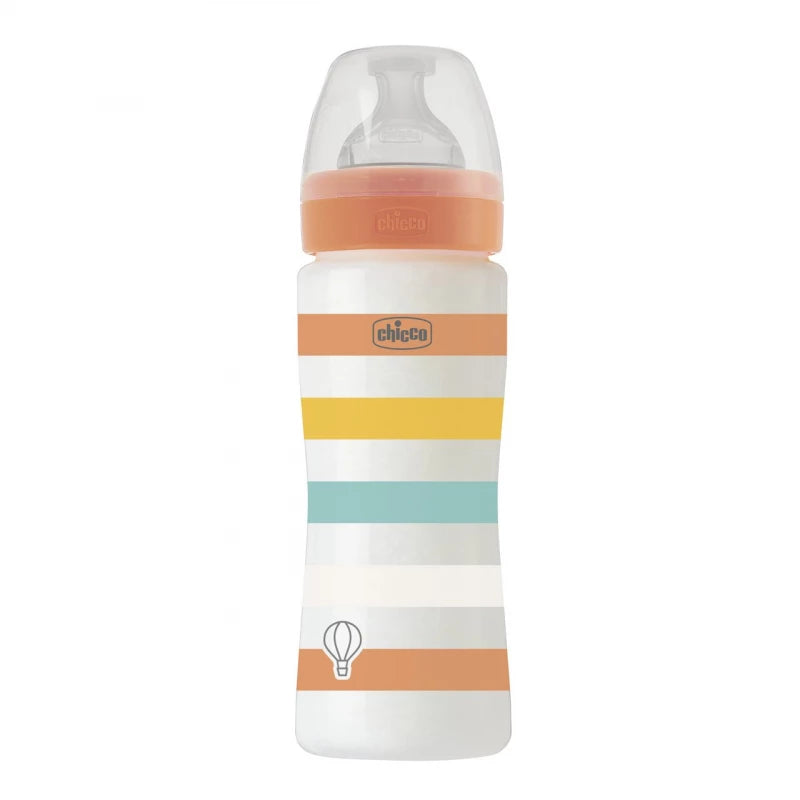 CHICCO WELL-BEING BOTTLE COLORS ORANGE 4M+ 330ML