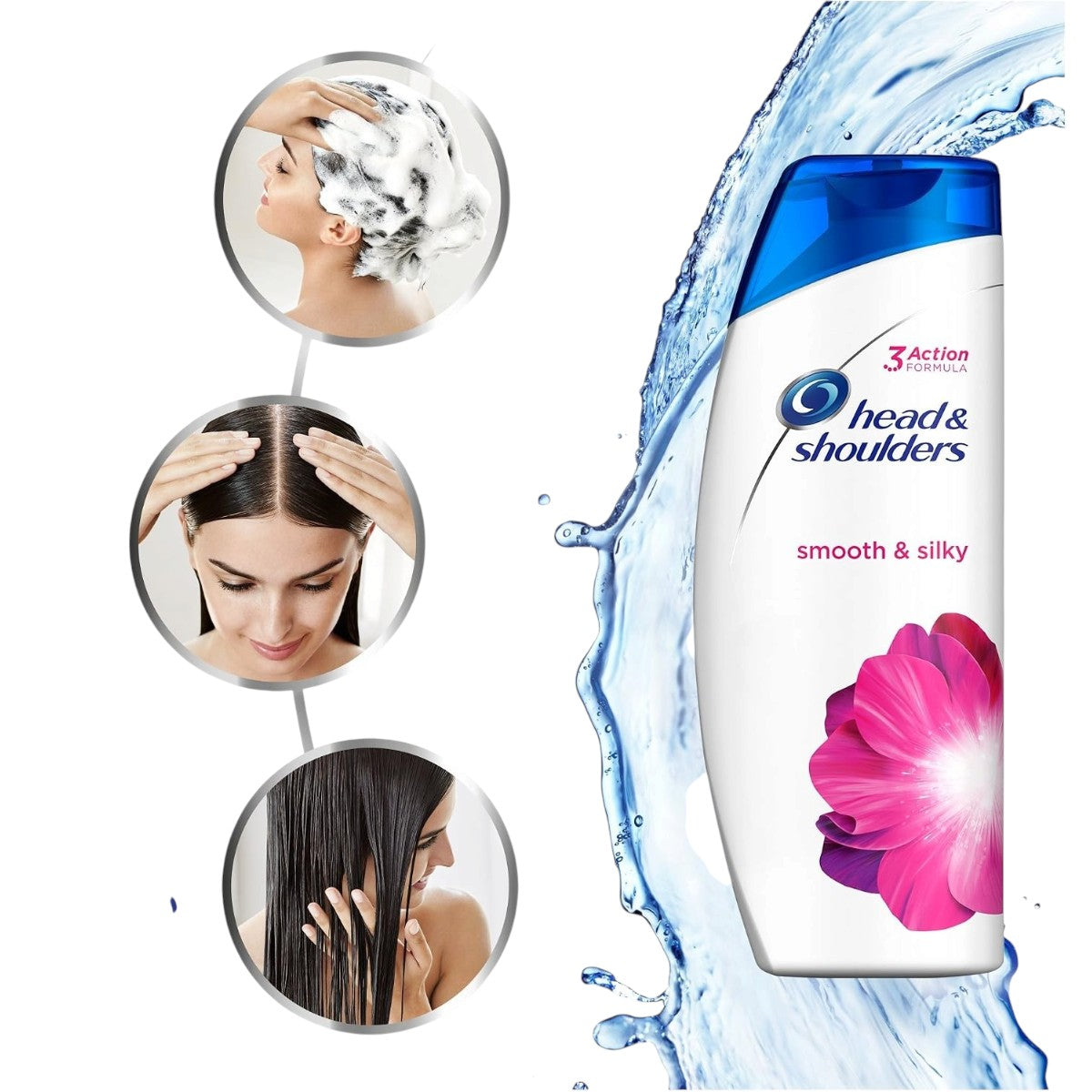 HEAD & SHOULDERS SMOOTH & SILKY SHAMPOO 500ML