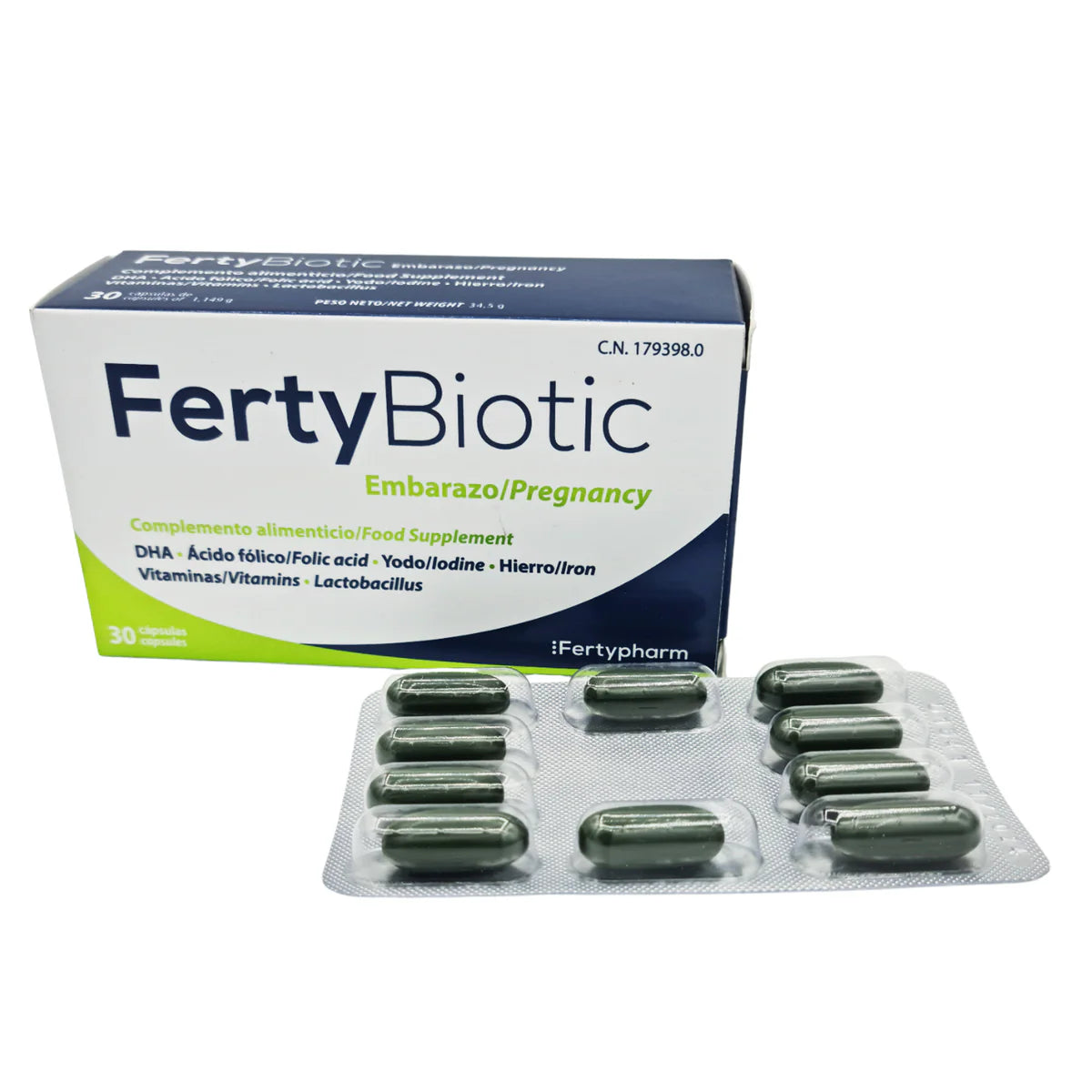 FERTY BIOTIC EMBARAZO PREGNANCY 30CAP