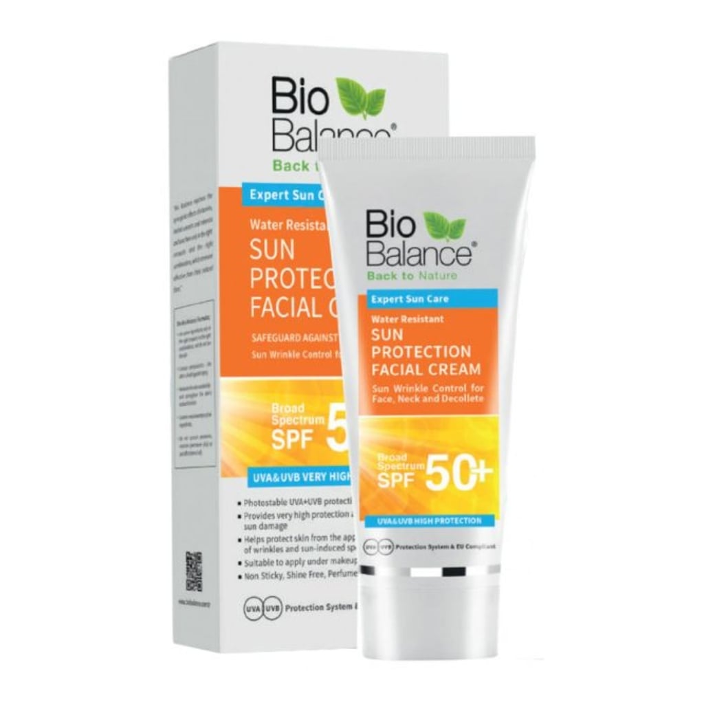 BIO BALANCE SUNSCREEN FACIAL CREAM SPF50+ 75ML