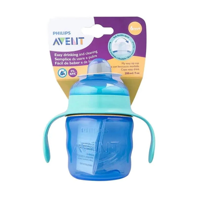 AVENT EASY SIP CUP 6M+ 200ML BOY