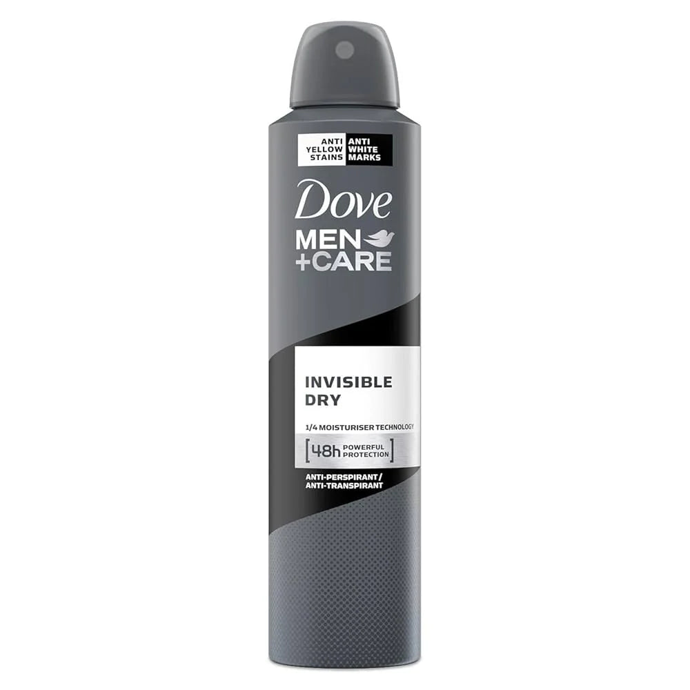 DOVE MEN INVISIBLE DRY SPRAY 250ML