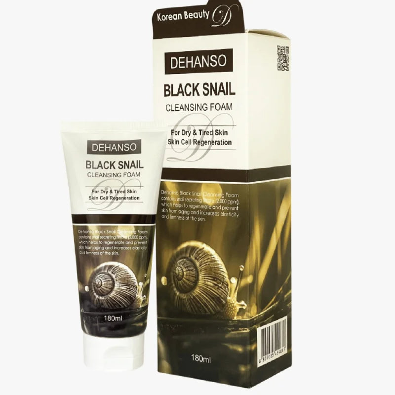 DEHANSO BLACK SNAIL CLEANSING FOAM 180ML