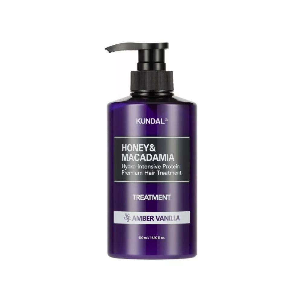 KUNDAL HONEY & MACADAMIA AMBER VANILLA HAIR TREATMENT 500ML