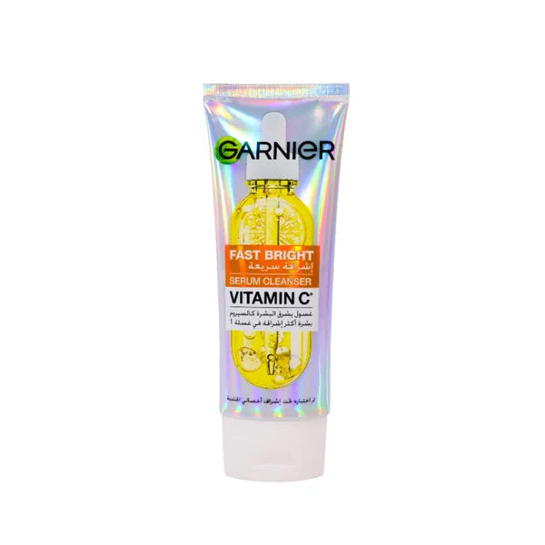 GARNIER FAST BRIGHT VIT C CLEANSER SERUM 100ML
