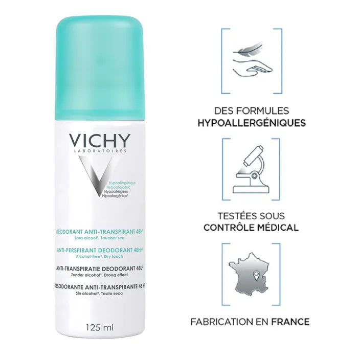 VICHY ANTI-TRANSPIRANT 48H SPRAY 125ML