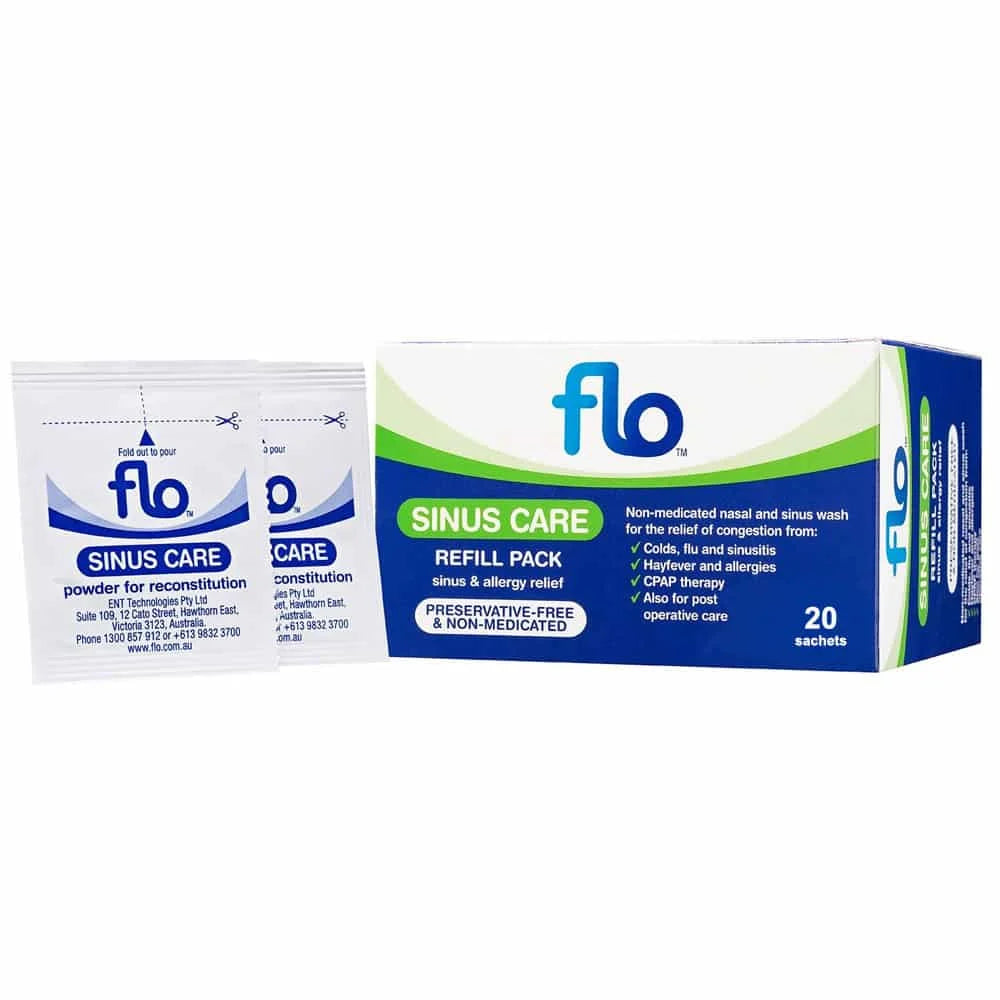 FLO SINUS CARE REFILL PACK 20 SACH