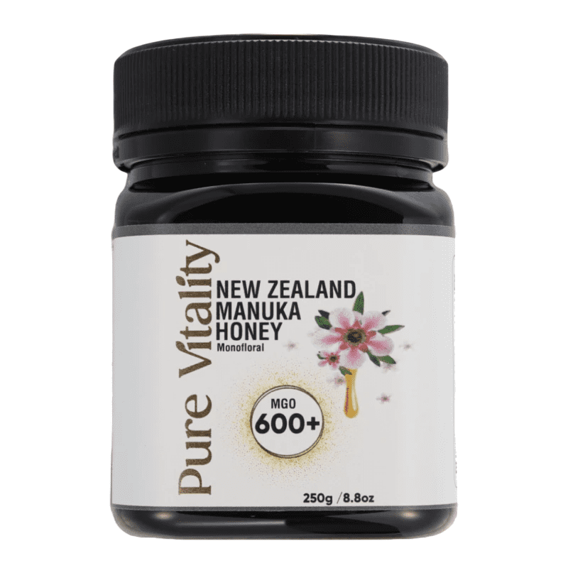 PURE VITALITY NEW ZEALAND MANUKA HONEY MGO 600+ 250G
