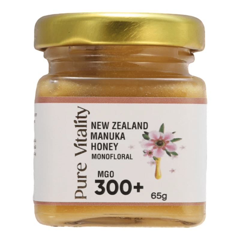 PURE VITALITY NEW ZEALAND MANUKA HONEY MGO 300+ 65G
