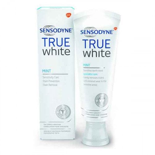 SENSODYNE TRUE WHITE MINT T.P 75ML