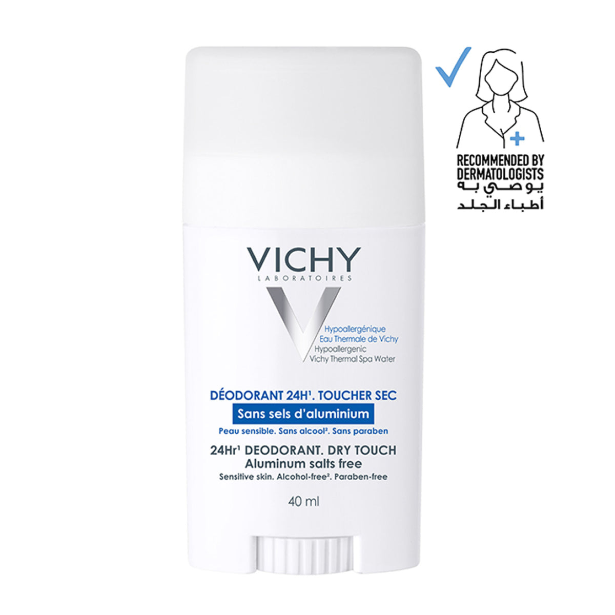 VICHY DEO 24H ALUMINUM SALTS FREE STICK 40ML
