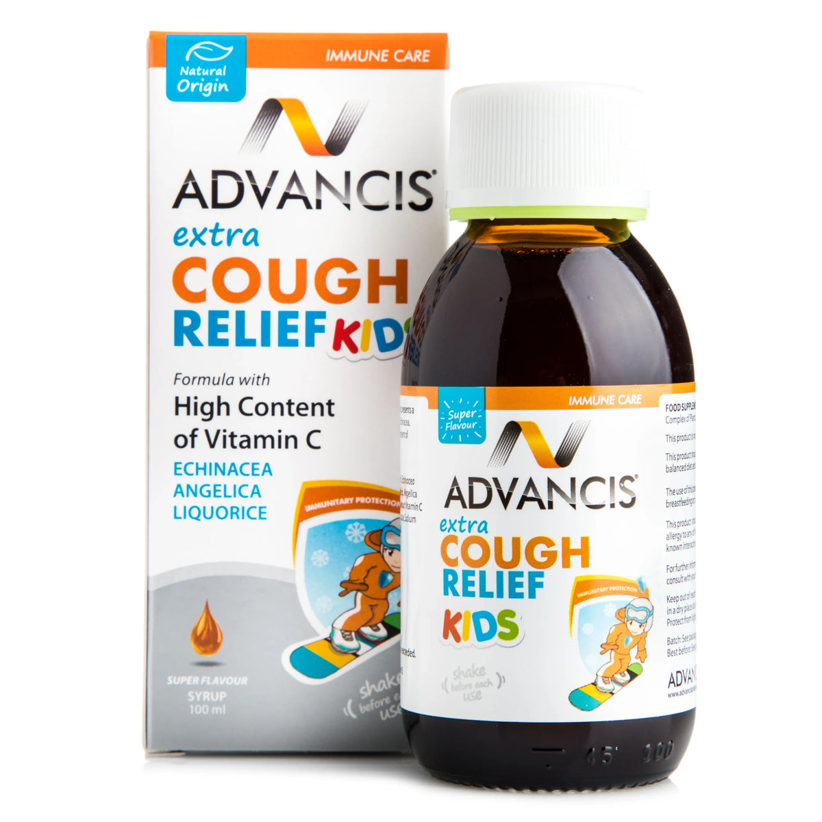 ADVANCIS EXTRA COUGH RELIEF KIDS 100ML