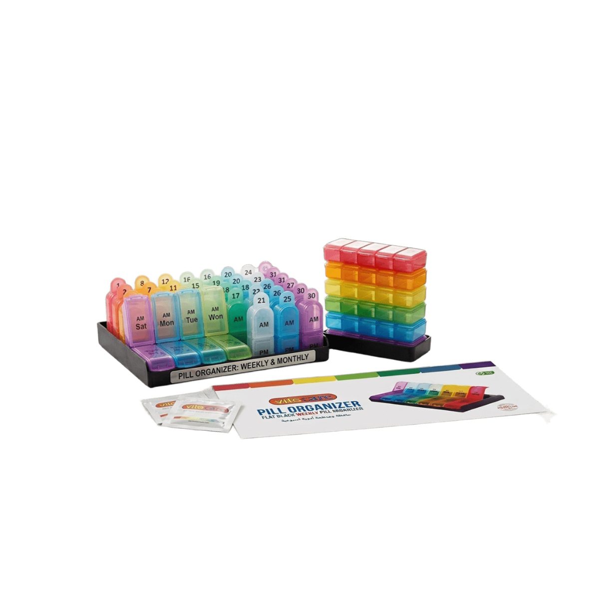VITOCARE MONTHLY PILL ORGANIZER