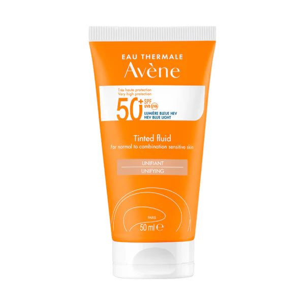 AVENE SUNSCREEN TINTED FLUID SPF50+ 50ML