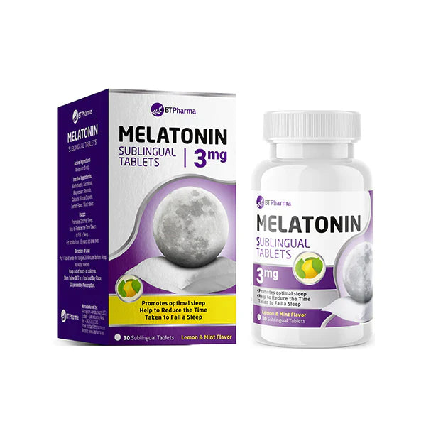 BT PHARMA MELATONIN 3MG 60TAB