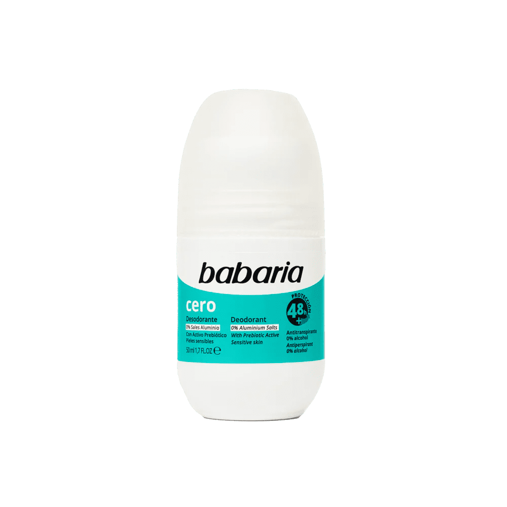 BABARIA DEO ZERO ALUMINUM 48H OFFER TWIN PACK 50ML
