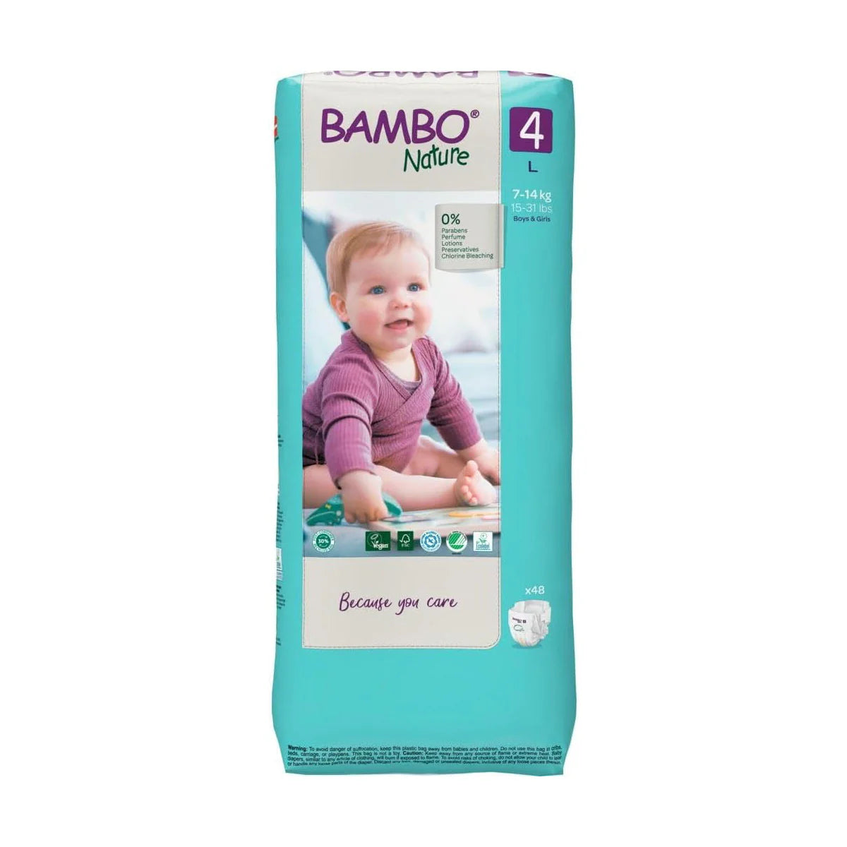 BAMBO 4 48 DIAPERS