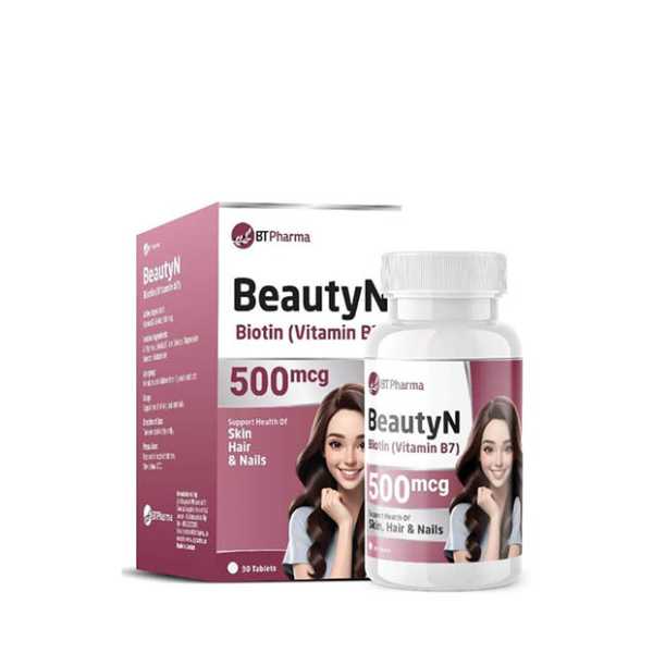 BT PHARMA BEAUTY N 500MCG 30TAB