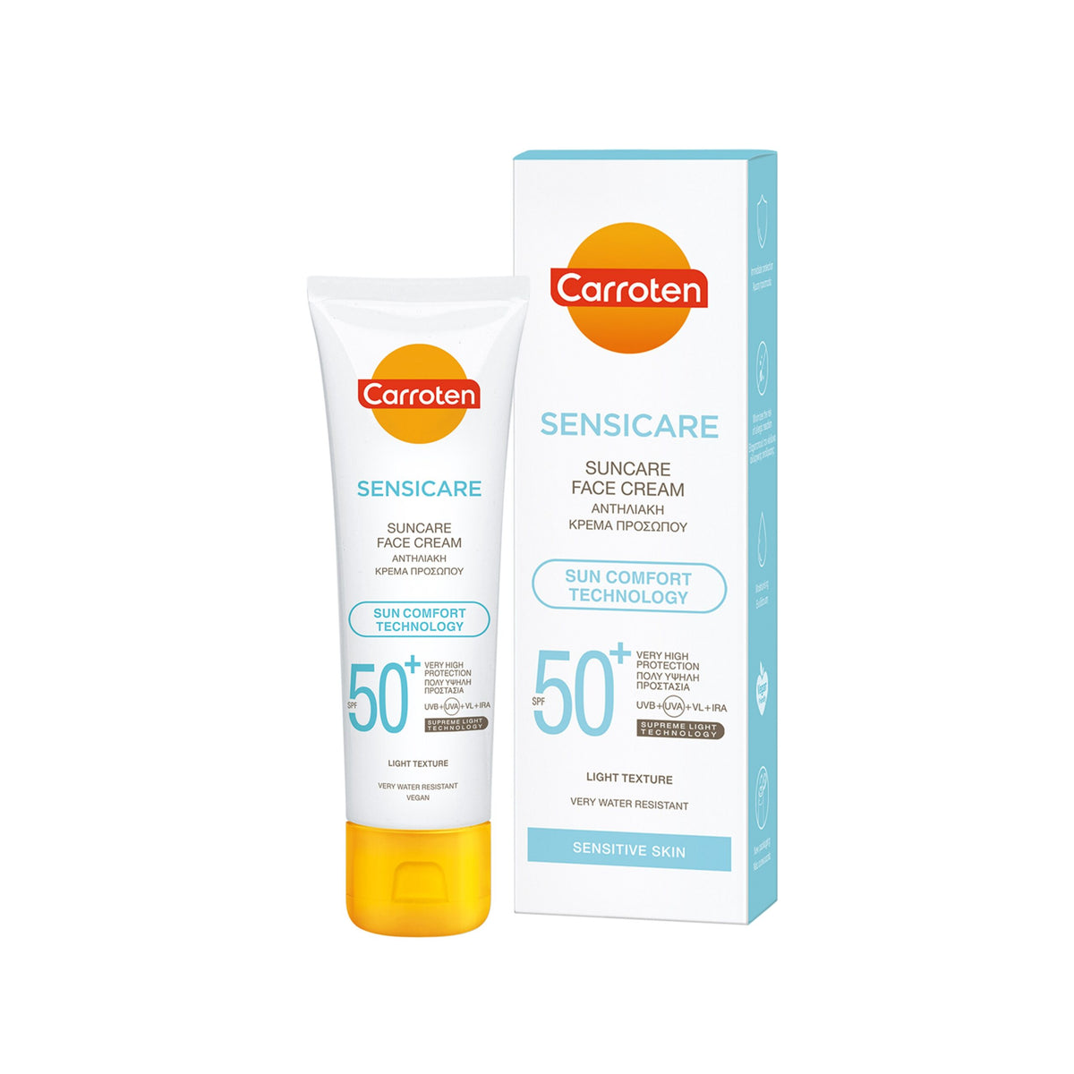 CARROTEN SENSICARE SUNCARE FACE CREAM SPF50+ 50ML