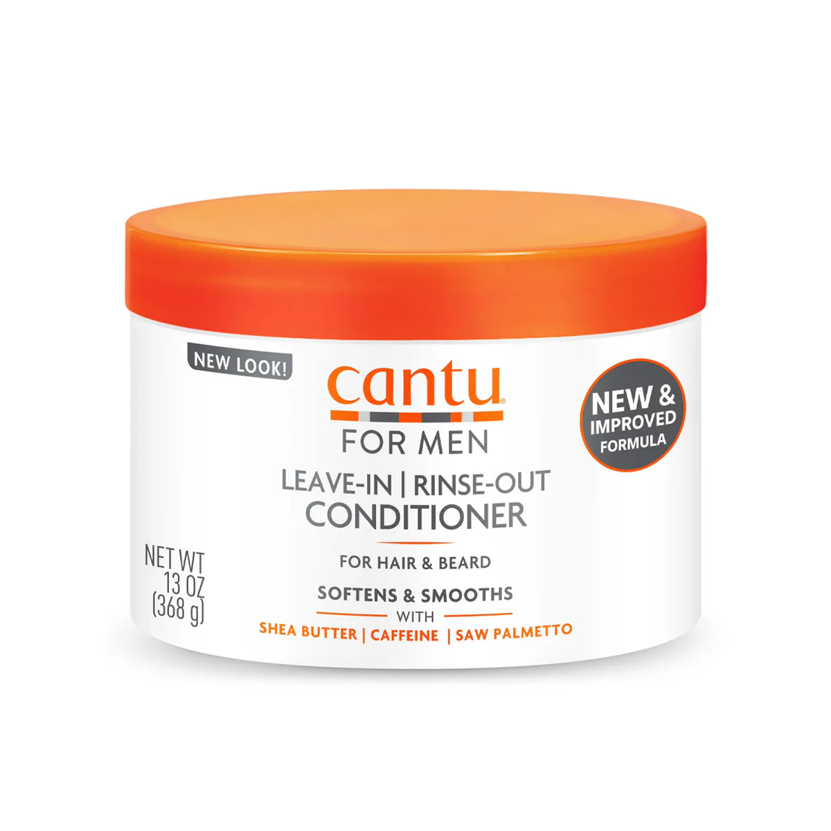 CANTU LEAVE-IN RINSE OUT CONDITIONER FOR MEN WHITE 368G