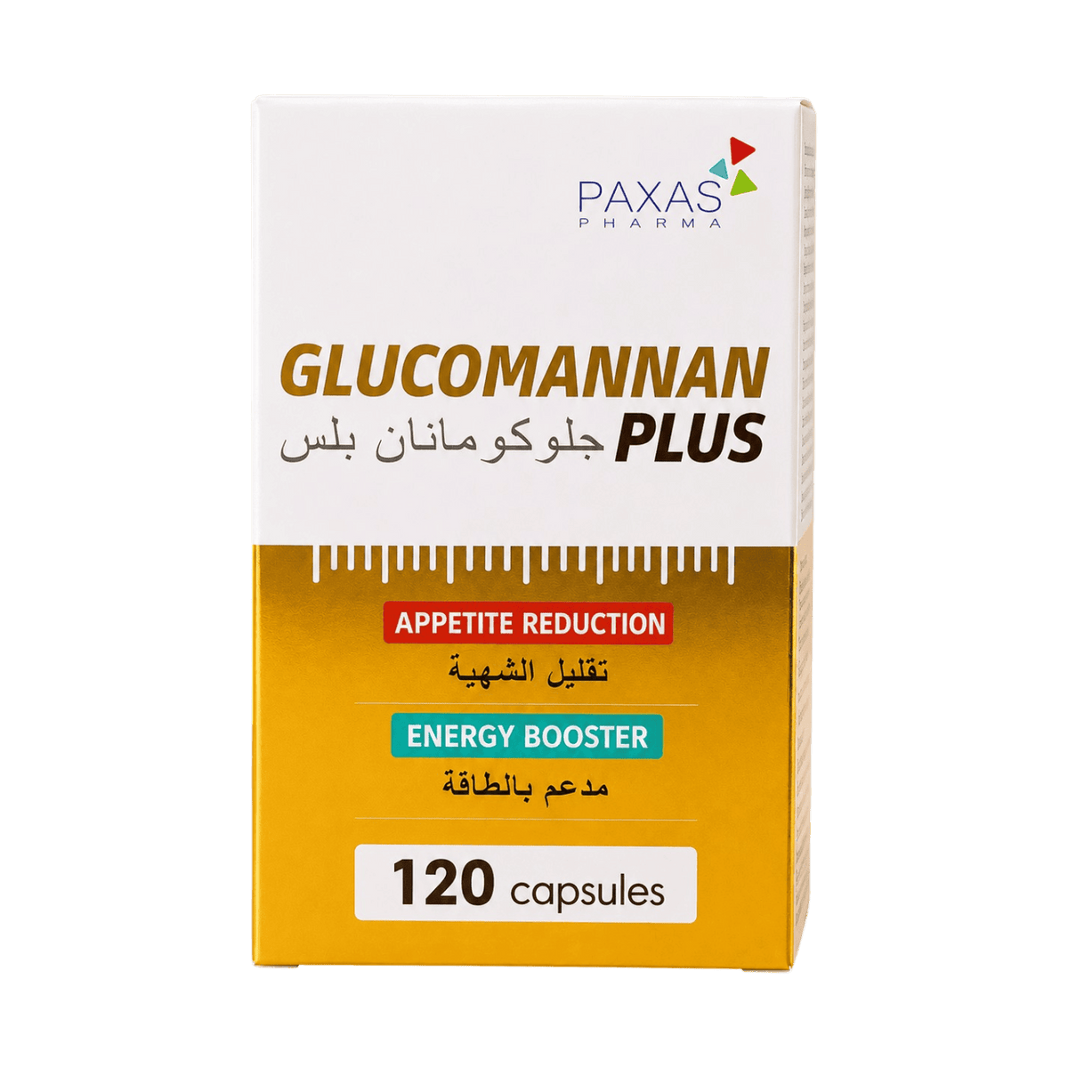 PAXAS GLUCOMANNAN PLUS 120CAP