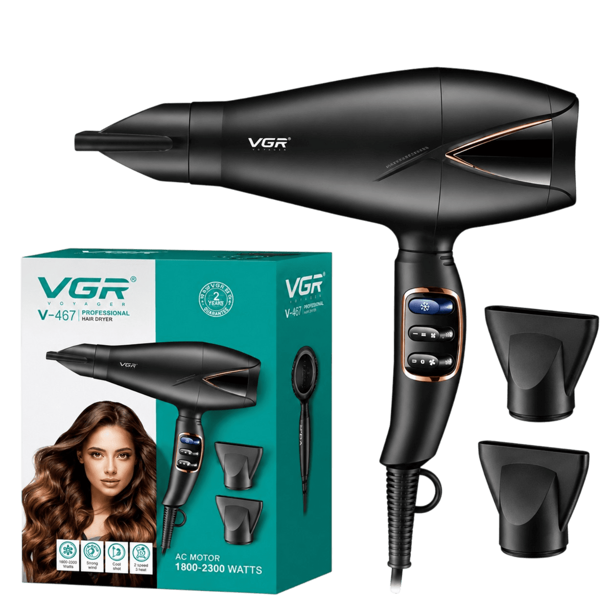 VGR HAIR DRYER V-457 ق/ص