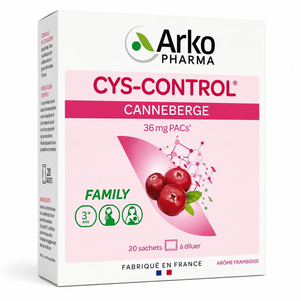 ARKOPHARMA CYS-CONTROL 20 SACH