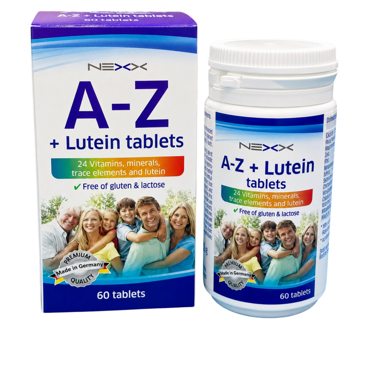 NEXX A-Z + LUTEIN 60TAB