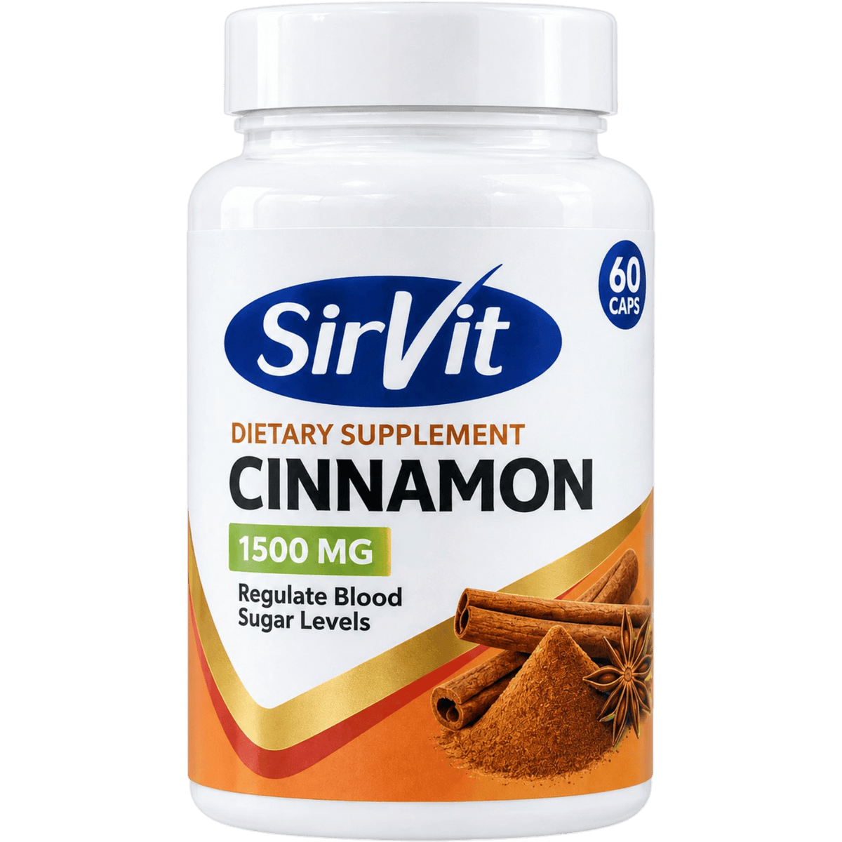 SIRVIT CINNAMON 1500MG 60 CAPS